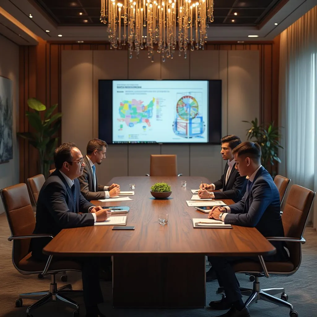 Reunión estratégica con inversionistas